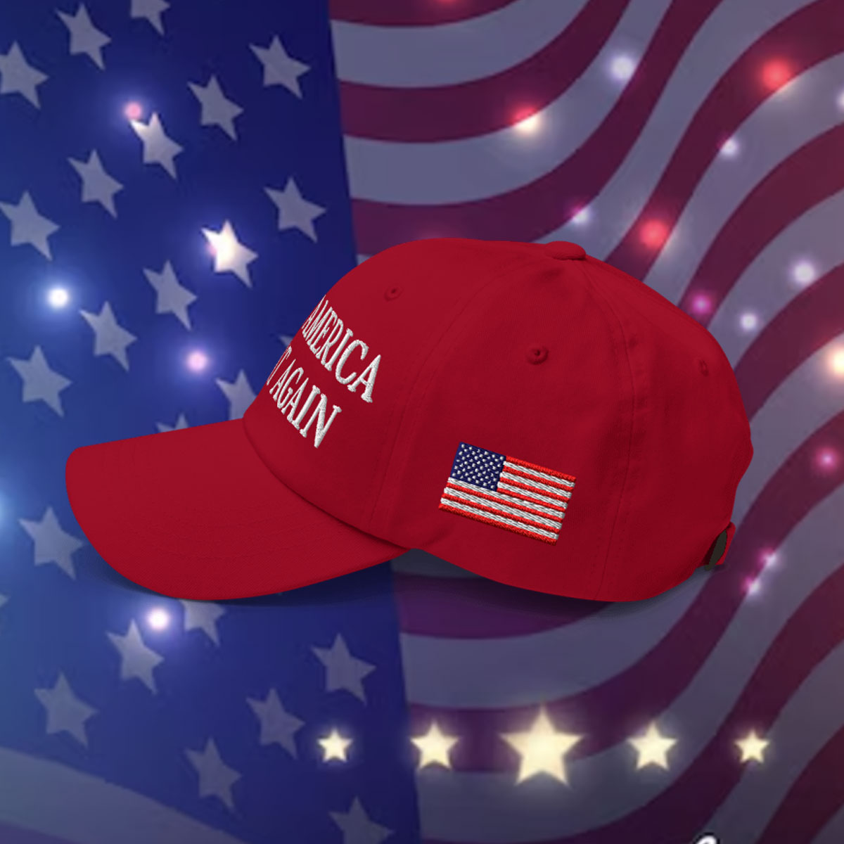 Trump Christmas MAGA Hat