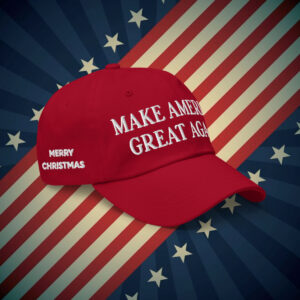 Trump Christmas Make America Great Again Hat