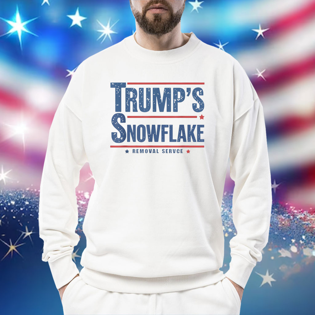 Trump Christmas Snowflake Removal Service Merry Xmas Shirt