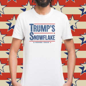 Trump Christmas Snowflake Removal Service Merry Xmas Shirt