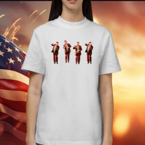 Trump Dance Christmas T-Shirt, Funny Trump T-Shirt, Christmas Republican T-Shirt, Christmas Santa Trump T-Shirt