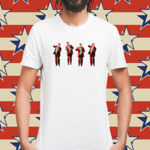 Trump Dance Christmas T-Shirt, Funny Trump T-Shirt, Christmas Republican T-Shirt, Christmas Santa Trump T-Shirt