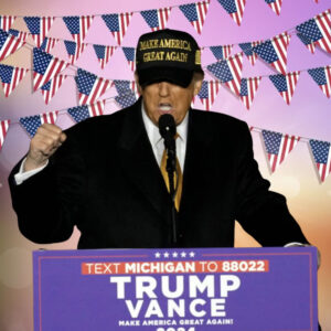 Trump Gold Dark MAGA Hat