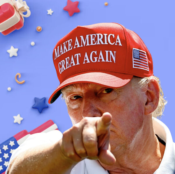 Trump Hat Embroidered 45 47 MAGA