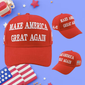Trump Hat Embroidered 45 47 MAGA