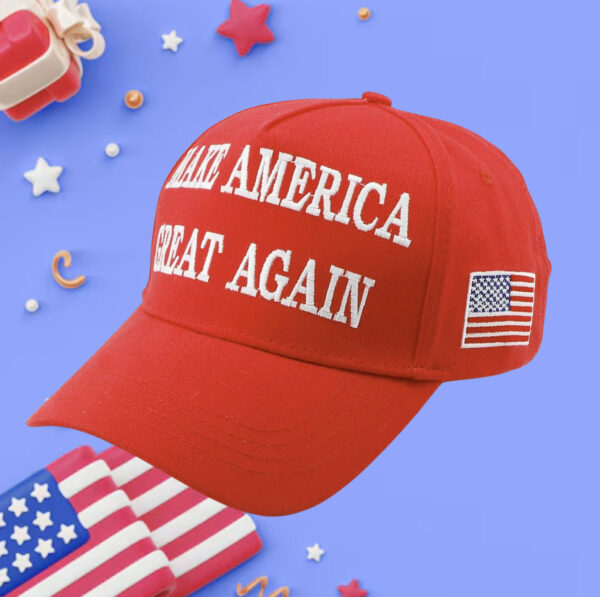 Trump Hat Embroidered 45 47 MAGA