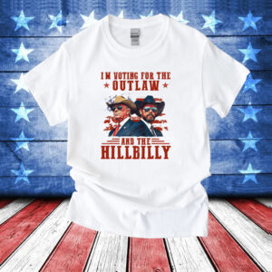 Trump I'm Voting For The Outlaw And Hillbilly Trump Vance Shirt
