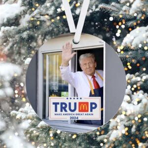 Trump McDonalds Ornaments