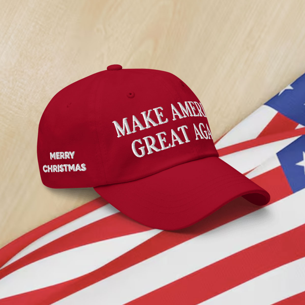 Trump Merry Xmas MAGA Hat