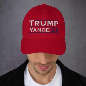 Trump Vance '24 Dad Hat, Donald Trump & JD Vance 2024, Donald Trump 2024 Hat, Donald Trump Rally Hat