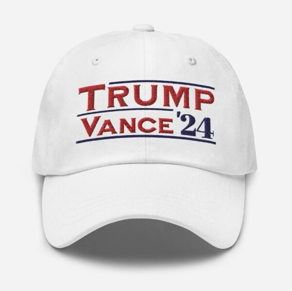 Trump Vance '24 Dad Hat, Donald Trump & JD Vance 2024, Donald Trump 2024 Hat, Donald Trump Rally Hat