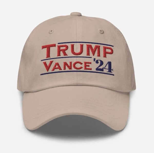 Trump Vance '24 Dad Hat, Donald Trump & JD Vance 2024, Donald Trump 2024 Hat, Donald Trump Rally Hat