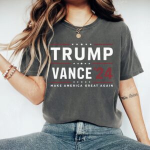Trump Vance 24 Shirt, President Trump, JD Vance Shirt