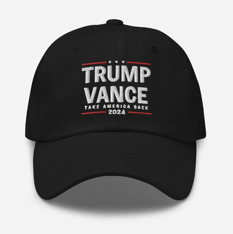 Trump Vance Hat, Trump Vance 2024 Dad Hat, Take America Back Election Day Cap