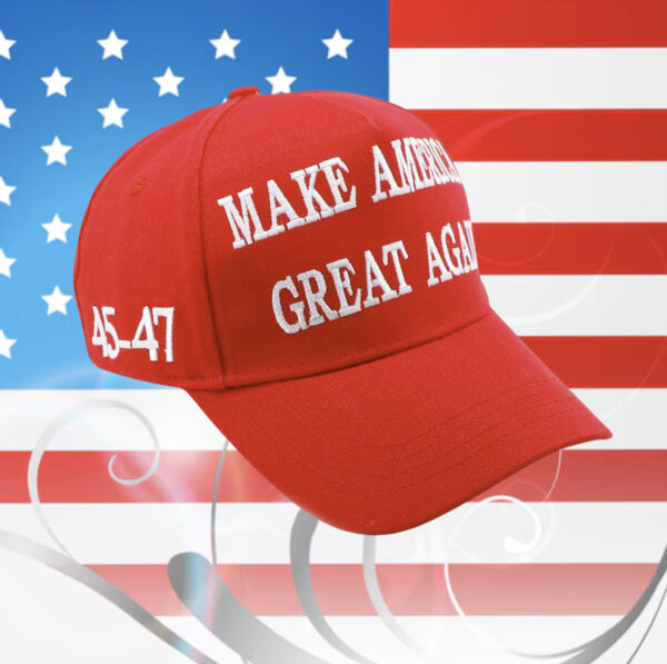 Trump 45 47 Victory MAGA Hat