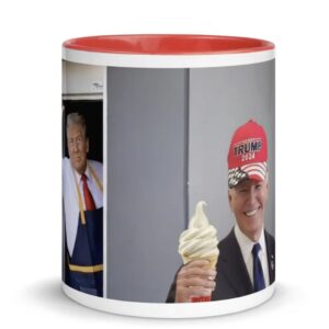 Trump Working Fast Food Trump McDonalds Mug