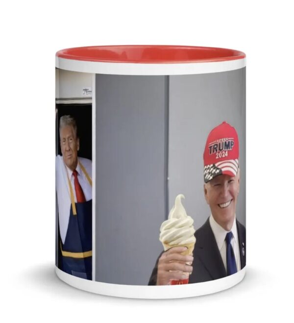 Trump Working Fast Food Trump McDonalds Mug