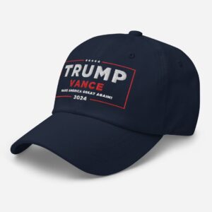 Trump and Vance 2024 Classic Dad Hat MAGA Vice President J.D. Vance
