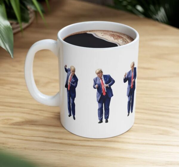 Trump's Dancing MAGA Mug Trump Vance