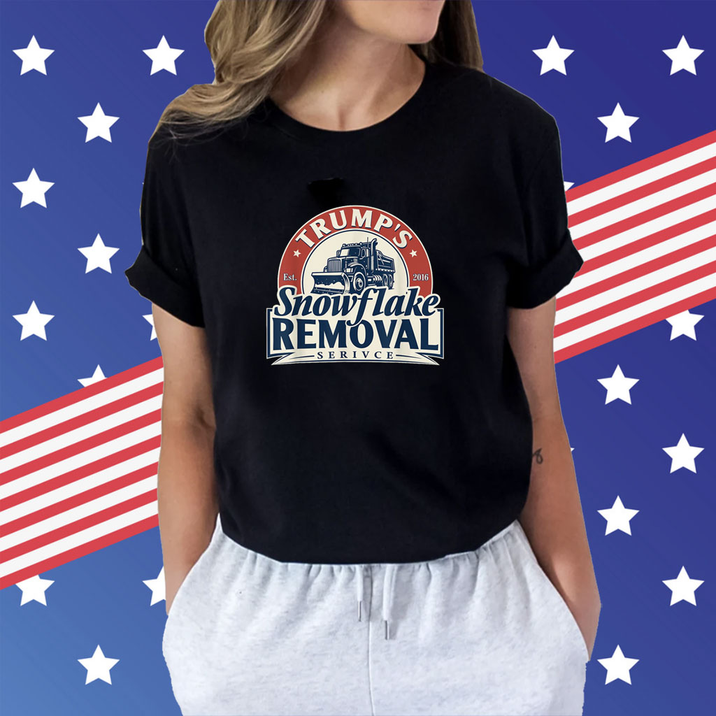 Trump's Snowflake Removal Service Trump 2024 Shirt