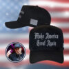 US Election 2024 Dark Gothic Elon Musk Hat