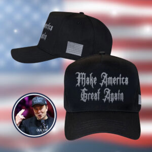 US Election 2024 Dark Gothic Elon Musk Hat
