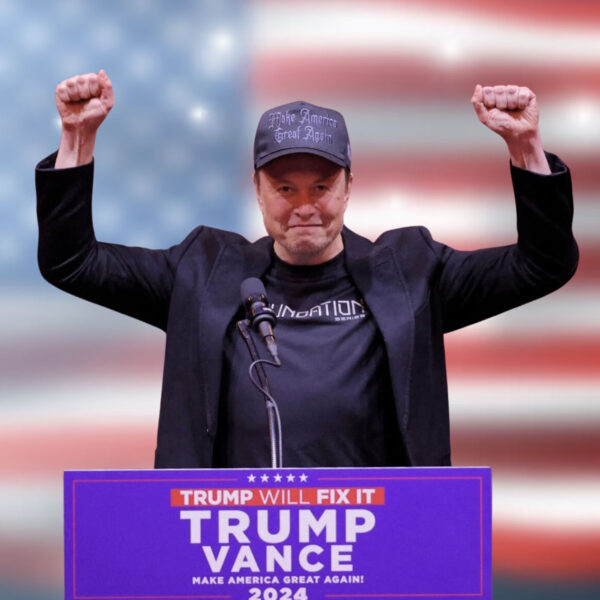 US Election 2024 Dark Gothic Elon Musk Hat