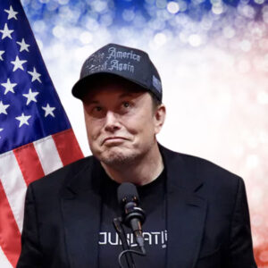US Presidential Elon Musk Dark Gothic MAGA Hat