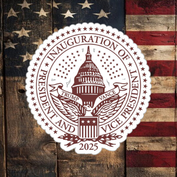 2025 Trump Inauguration MAGA Sticker