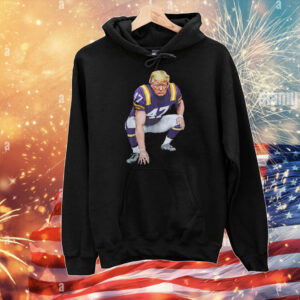 All American Donald Trump Football LSU Tigers T-Shirt