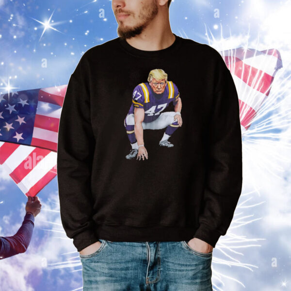 All American Donald Trump Football LSU Tigers T-Shirt