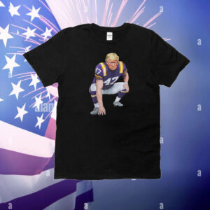 All American Donald Trump Football T-Shirt