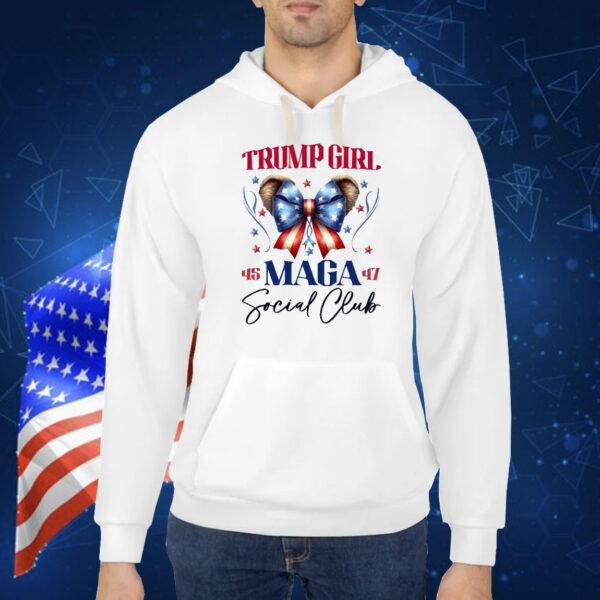 Cute Trump Girl MAGA 45 47 Social Club Shirt