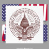Donald Trump Inauguration MAGA 2025 Car Magnet
