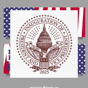 Donald Trump Inauguration MAGA 2025 Car Magnet