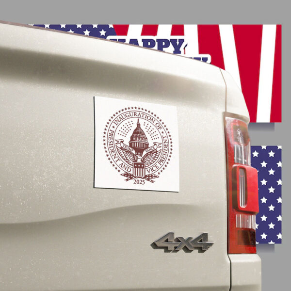 Donald Trump Inauguration MAGA 2025 Car Magnet