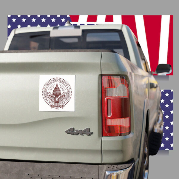 Donald Trump Inauguration MAGA 2025 Car Magnet