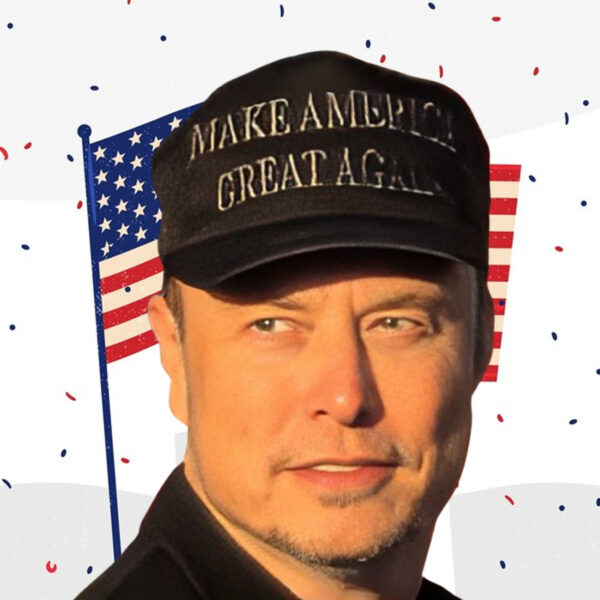 Elon Musk's Trump Dark MAGA Hat