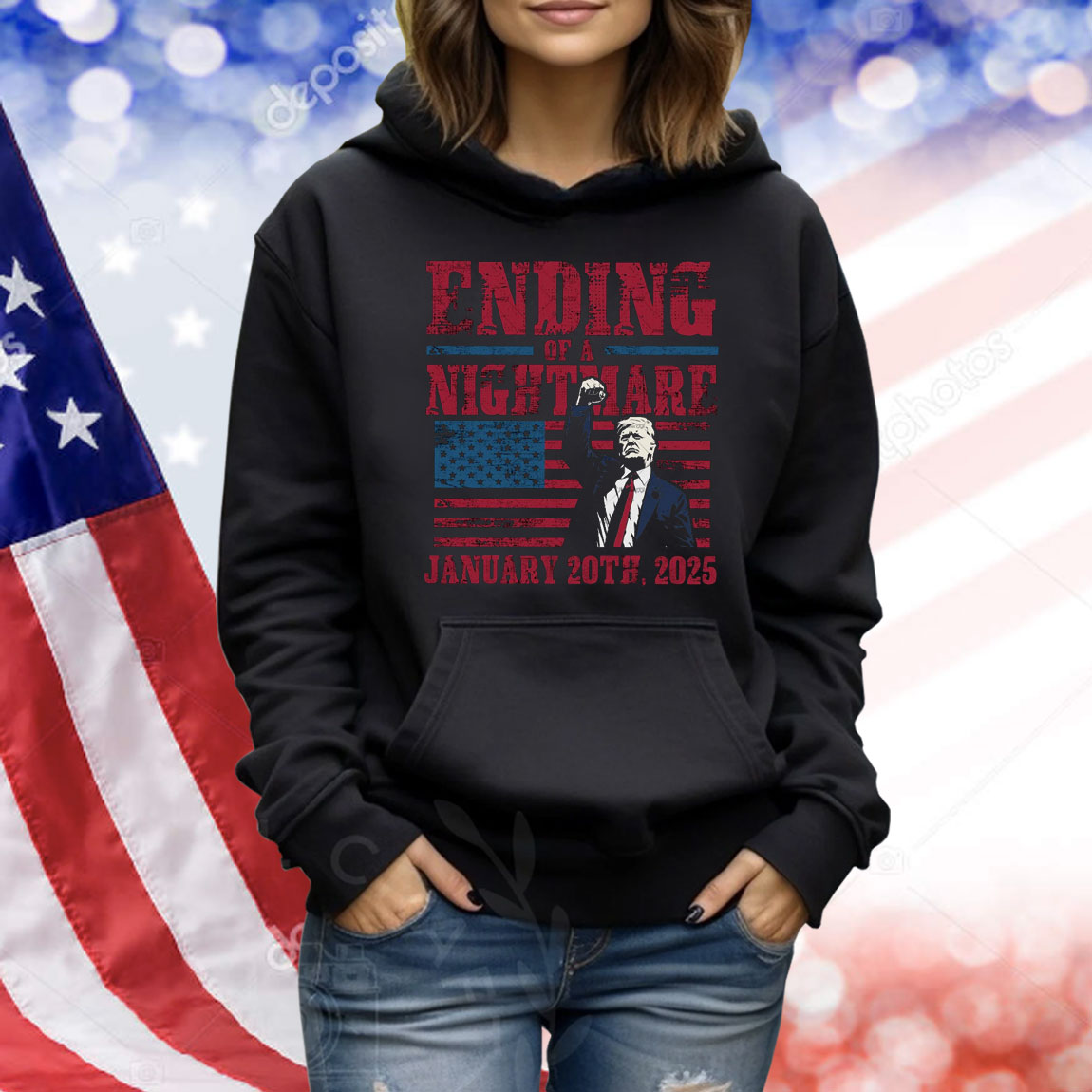 Ending Of A Nightmare January 20th 2025 Shirts