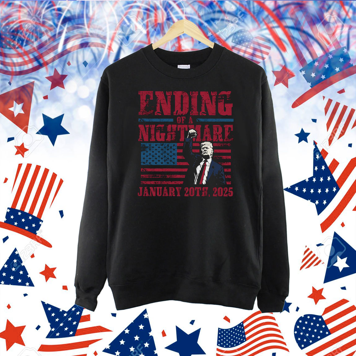 Ending Of A Nightmare January 20th 2025 Shirts