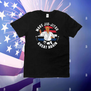 Funny Donald Trump make Jiu - Jitsu great again republican T-Shirt