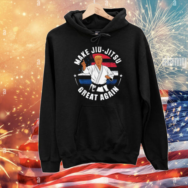 Funny Donald Trump make Jiu - Jitsu great again republican T-Shirt