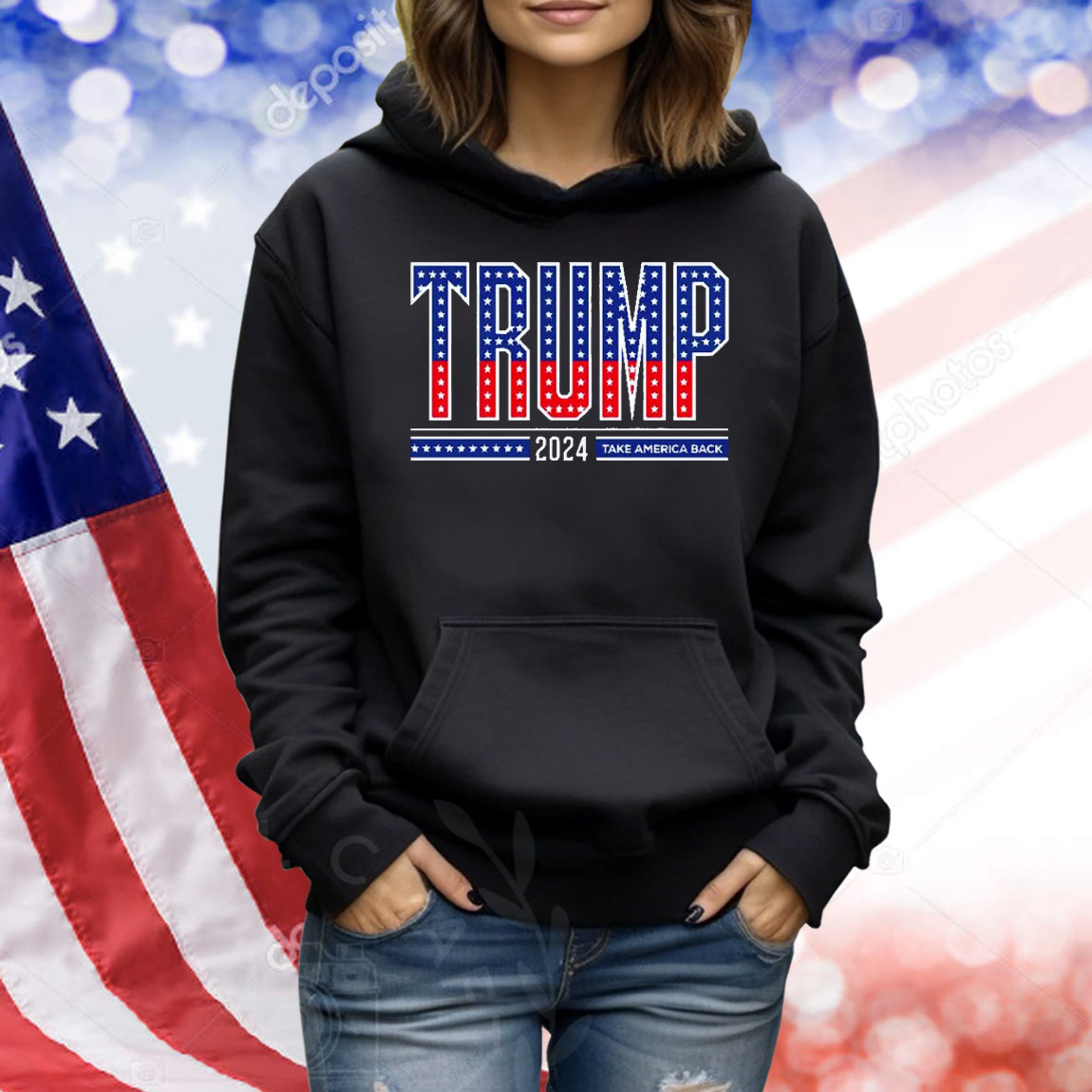 Funny Trump 2024 Take America Back Shirt