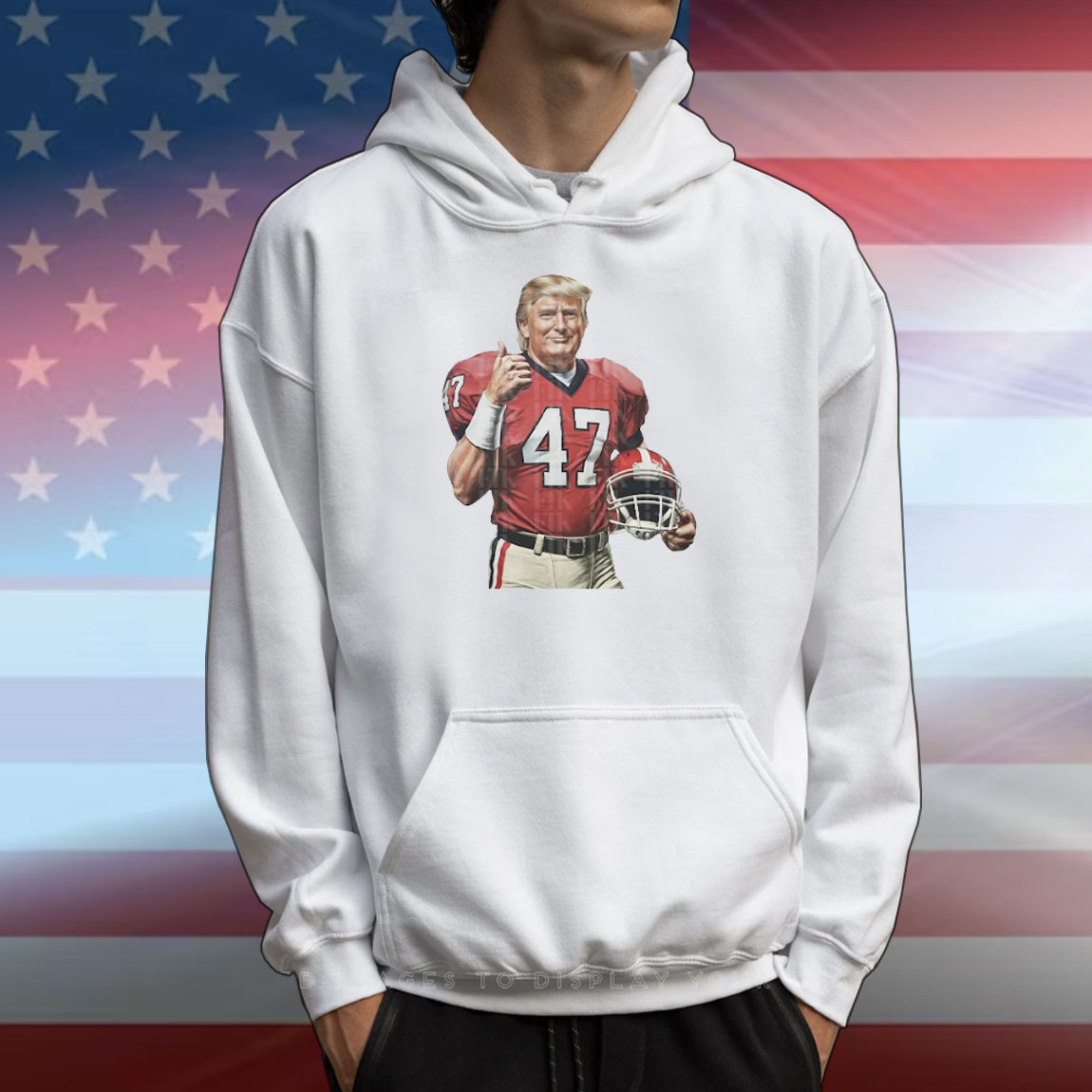GA Bulldogs Donald Trump Football T-Shirt
