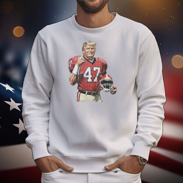 GA Bulldogs Donald Trump Football T-Shirts