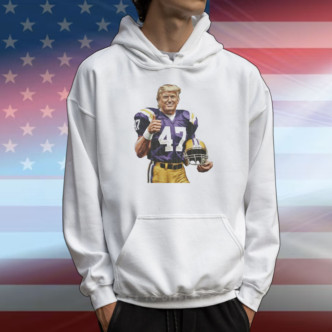 Geaux Tigers Donald Trump LSU Football T-Shirt