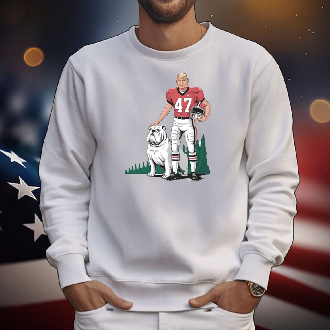 Georgia Football Donald Trump Go DAWGS T-Shirt
