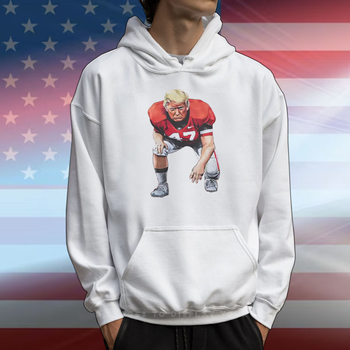 Go DAWGS Donald Trump Football Georgia Bulldogs T-Shirt