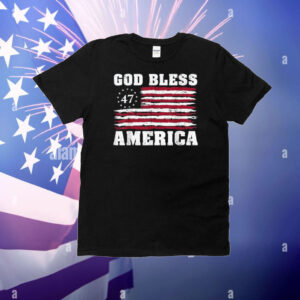 God Bless America The USA Trump T-Shirt