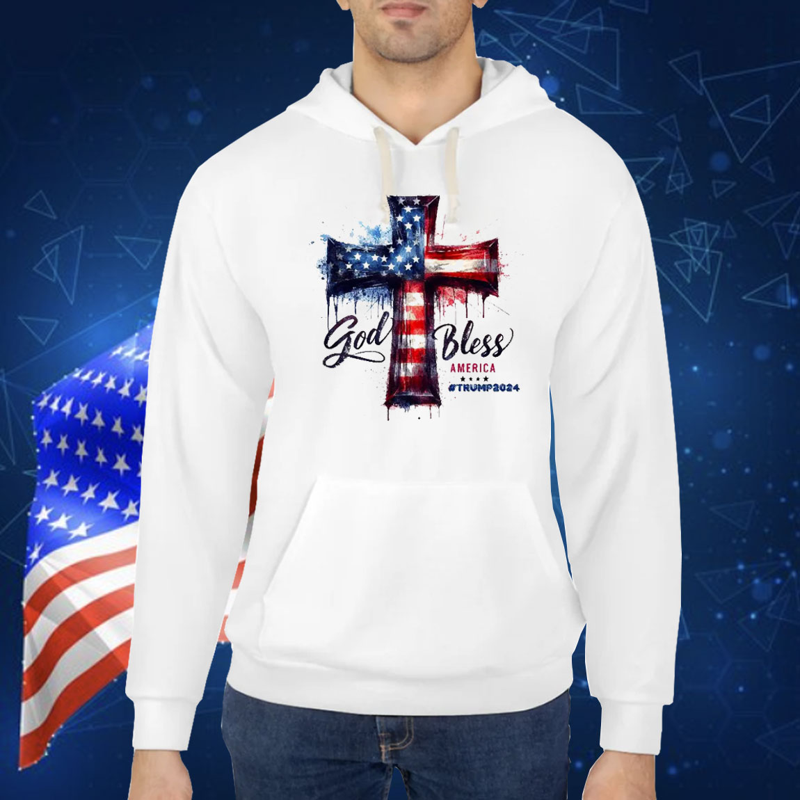 God Bless America Trump 2024 Shirt